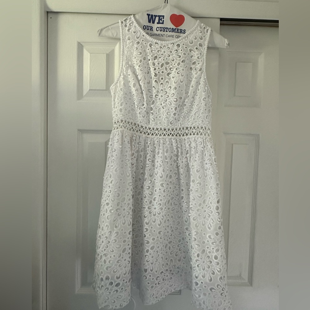 Eyelet fit and flare